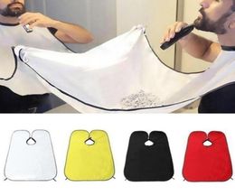 New Waterproof Moustache Shaving Beard Care Apron Gathers Cloth Bib Face Hair Trim Catcher Cape Sink Cleaning Tool8686145