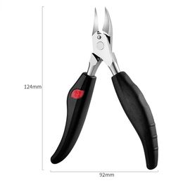 new 2024 Toenail Ingrown Nail Art Cuticle Nipper Clipper Edge Cutter Manicure Paronychia Dead Skin Remover Trimming Nail Clipper Pedicure