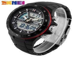 SKMEI Sport Watch Men Fashion Casual Alarm Clock 30M Waterproof Chrono Dual Display Wristwatches Relogio Masculino 10169982648