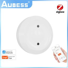 Detector New Tuya ZigBee 3.0 Water Sensor Smart Life APP Remote Alarm Smart Home Long Battery Life Security Protection Detector