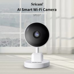 Cameras Sricam SP027 1080P WiFi IP Smart Camera Home Security Video Surveillance Baby Monitor H264 3.6mm APP Control Night Vision Camera