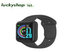 Smart Watch Y68 Bluetooth Fitness Tracker Sport Heart Rate Monitor Blood Waterproof Colour Bracelet D20 Pro For Android Ios8880722