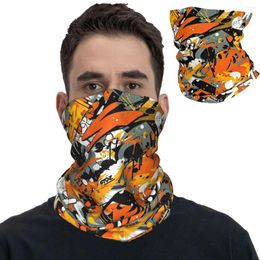 Scarves Toxic Urban Graffiti Bandana Neck Gaiter Printed Balaclavas Wrap Scarf Multifunctional Headband Hiking Unisex Adult Windproof