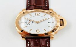 men watches automatic wristwatch 446mm gold Colour 316l fine steel man waterproof luminous calendar mechanical watch8138787