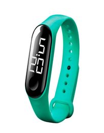 Wristwatches Women Digital Watch Men 50m Waterproof Led Sport Silicone Bracelet Wristwatch Reloj Deportivo Hombre Montre4152826
