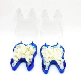 60Pc/pack Dental Crowns Oral Teeth Whitening Anterior Molar Crown Resin Porcelain Temporary Teeth Crown Dental Lab Dentist Tools