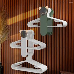 Hangers Retractable Punch Free Adhesive Storage Holders Door Hooks Sorting Rack Clothes Hanger For Bathroom Accessories