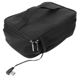 Take Out Containers Lunch Bag Ice USB Heated Box Outdoor Insulated Oxford Cloth Wear-resistant Food