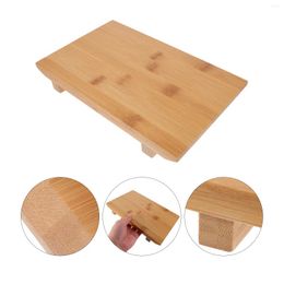 Dinnerware Sets Bamboo Sushi Plate Household Tray Sashimi Dish Japanese Restaurant Serving Decor