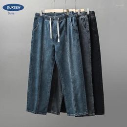 Men's Jeans Trendy Brand EN Summer Washed Wide Leg