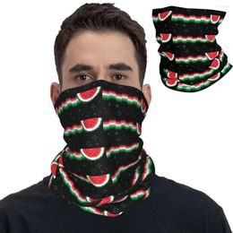 Scarves Palestine Palestinian Bandana Neck Gaiter Printed Watermelon Balaclavas Mask Scarf Multi-use Headwear For Men Women Adult Winter