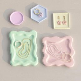 Decorative Figurines Cloud Crystal Silicone Mold Cement Plaster Tray Mould DIY Polygon Epoxy Resin Casting Table Craft Decoration