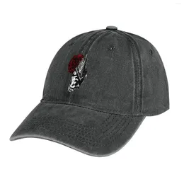 Berets Pyramid Head (Red Thing) Sticker Cowboy Hat Visor Golf Wear Ball Cap Women's Beach Men's