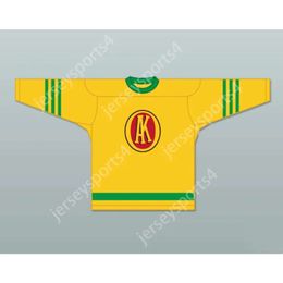 Gdsir Custom Yellow 9 OMAHA AK-SAR-BEN KNIGHTSUSHL 1945-46 GORDIE HOWE AWAY HOCKEY JERSEY NEW Top Ed S-M-L-XL-XXL-3XL-4XL-5XL-6XL