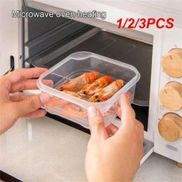 Storage Bottles 1/2/3PCS Refrigerator Sub-package Fresh-keeping Box Freezer Kitchen Sub-grid Preparation Food-grade Sealed