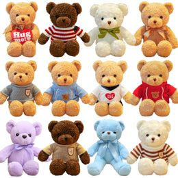 New Cute Bear Doll Hugging Big Bear Gift Little Bear Plush Toy Birthday Gift with Hand Gift Children's Gift Free Free Shipping DHL/UPS