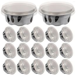 Disposable Cups Straws Aluminum Tin Paper Cup Baking Molds Mini Tart Pudding Individual Cake Pans Lids Cajas Para Fresas Con Chocolate