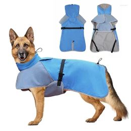 Dog Apparel Jackets Hooded Raincoats Pet Rainsuit Clothes Cat Coat Travel Wear