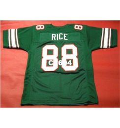 2604 MISSISSIPPI VALLEY STATE DELTA DEVILS 88 JERRY RICE CUSTOM College Jersey size s4XL or custom any name or number jersey5606137