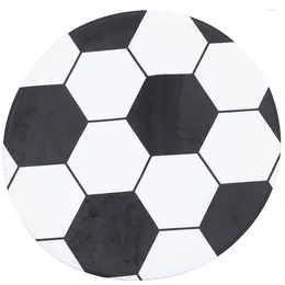 Carpets Football Carpet Round Bedroom Soccer Pattern Home Office Floor Mat