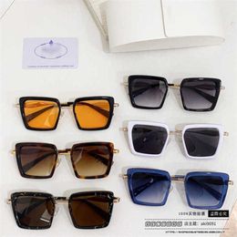 2024 Top designers New luxury designer 23P new sunglasses women's ins net red same style personality box plate Sunglasses SPR55ZS