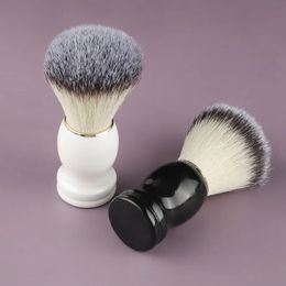 2024 Men's Shaving Brush Resin Handle Nylon For Men Clearance Beard Professional Barber Face Cleaning Shaving Brush Tool - for men's shaving