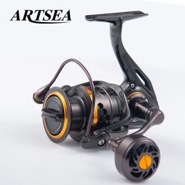 ARTSEA Spinning Reel Jigging Reel Fishing Reel Full Metal 15kg Drag Power CW3000-5000 For Saltwater Wheel 240321
