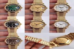 9 Style Unisex Midsize Watches Mens Automatic Cal3255 Women039s Watch Yellow Gold Ladies Day Date 128238 Men EW Factory Eta 362809544