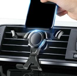 Phone Holder Auto Lock Car Phone Holder Air Vent Clip Mount Stand No Magnetic Gravity Mobile Phone Stand Support In Car8739715