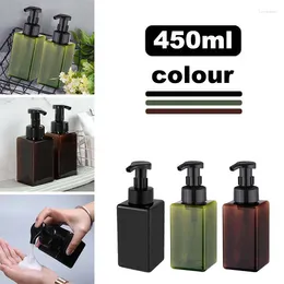 Liquid Soap Dispenser 450ml Foaming 15oz Refillable Hand Pump Bottle Bathroom Kitchen Shampoo Shower Gel Plastic Empty Container