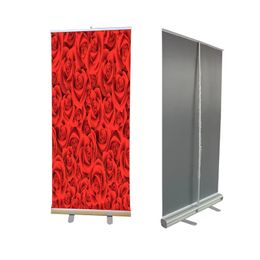 80x200cm High Quality Aluminum Frame Roll Up Screen Banner Stand custom flag publicit With Customize Graphic Free design cover 240322