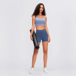 Bras Nylon Top yoga Sports Women's Bra Underwear Running Fitness Brassiere Shockproof Breathable without Underwire Bralette Gym