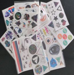 14Styles 50Pcs 73cm132cm Temporary Tattoos Tattoo Stickers For Body Art Painting Waterproof Mix Designs6052885
