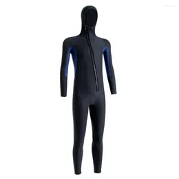 Women's Swimwear Neoprene Diving Protection Clothes Warm Unisex Snorkeling Surfing Swimsuit With Zipper Elastic Anti-scratch Outdoor