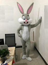 2024 Halloween Professional Easter Bunny mascot Costume for Party Cartoon Character Mascot Sale free shipping support customization