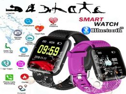 Smart Watches 116 Plus ID116 D13 Heart Rate Watch Wristband Sports Watches Smart Band Waterproof Smartwatch Android With retail pa2088666