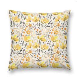 Pillow Yellow Field Throw Pillowcase Decorative Christmas For Home