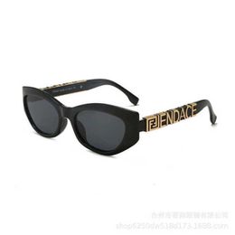 2024 Top designers Men's Luxury Designer Women's Sunglasses metal decorative cat's eye advanced sense ins sunscreen fashion