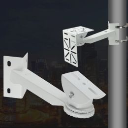 Accessories External Wall Corner Mount Aluminum Alloy Steady Bracket Security Camera Hold Support With L Shape Adapter Steel Plate