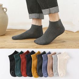 Men's Socks 10 Pairs Men Sock Cotton Short For Male High Quality Low-Cut Ankle Breathable Summer Casual Soft Sports