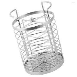 Storage Bottles Chopstick Organiser Utensil Container Stainless Steel Spoon Draining Holder