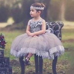 Dresses Lace Ball Gown Flower Girl Dresses Holy Communion Dresses Girls Pageant Dresses Kids Evening Prom Gowns Custom Made
