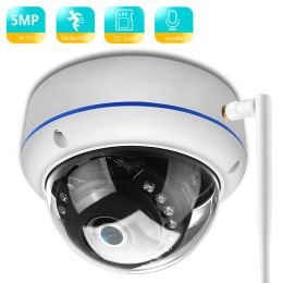 Cameras BESDER 5MP WiFi Wireless Audio Home Security Night Version IP Camera Vandalproof Metal Material Cloud Storage