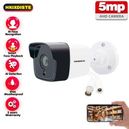 Cameras HKIXDISTE AHD Analog High Definition Surveillance Camera 4K 8MP AHDH 5.0MP 720P 1080P AHD CCTV Camera Security Indoor Outdoor