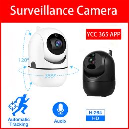 Cameras Indoor IP Camera YCC365 Plus 1080P Full Auto Tracking Baby monitor Night Vision CCTV Video Security WiFi Surveillance Camera