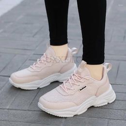 Casual Shoes Women's Comfort Ladies Spring Thick Sole Running Sneakers Trendy Sports Vulcanized Zapatillas Mujer