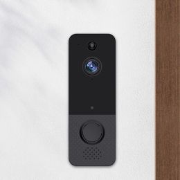 Doorbells WiFi Video Doorbell Smart Human Detection Smart DoorBell 2 Way Audio Wireless Door Bell IP65 Waterproof 720P Night Vision