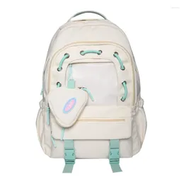 School Bags Versatile Nylon Backpack For Teenagers Laptop Daupack And Travel