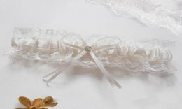 Beige Bowknot New Fashion Style Sexy Garters Lace Flower Bridal Garter Wedding Party Special Garters4412848