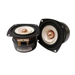 Speakers 2 Pieces Soundhits SQ301S/SQ302S/SQ303S/SQ305S Home Audio DIY 3'' FullRange Speaker Unit Magnetic Shielded 4ohm/15W Square